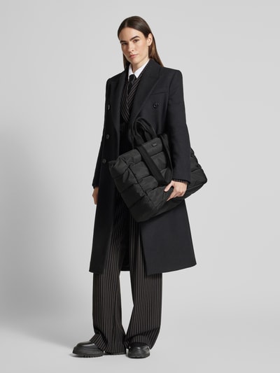 Peek & Cloppenburg BOSSTote Bag mit Steppnähten Modell 'Deva' in black