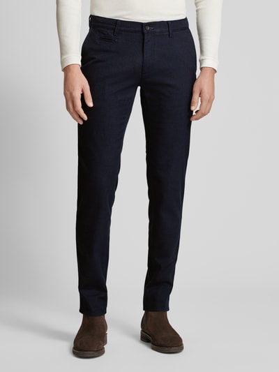 Peek & Cloppenburg BraxRegular Fit Stoffhose Mit Leistentasche Modell 'FABIO' In Marine