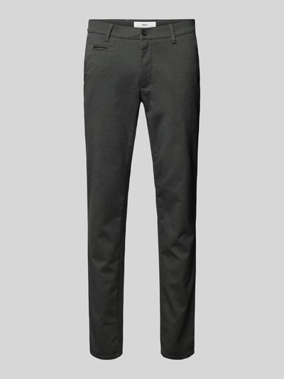Peek & Cloppenburg BraxStoffhose Mit Paspeltasche Modell 'FABIO' In Anthrazit