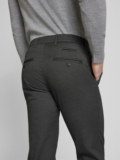 Peek & Cloppenburg BraxStoffhose Mit Paspeltasche Modell 'FABIO' In Anthrazit