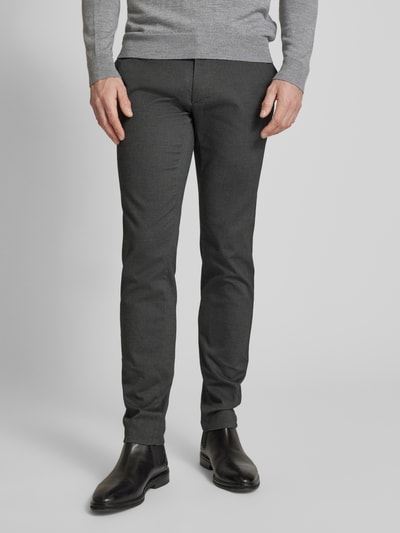 Peek & Cloppenburg BraxStoffhose Mit Paspeltasche Modell 'FABIO' In Anthrazit