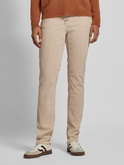 Peek & Cloppenburg Buena VistaCordhose Mit Knopfverschluss Modell 'Malibu' In Offwhite