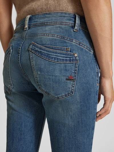Peek & Cloppenburg Buena VistaSlim Fit Jeans Im Destroyed-Look Modell 'Malibu' In Dunkelblau
