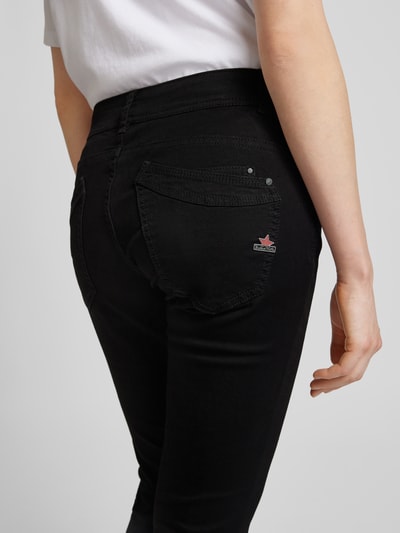 Peek & Cloppenburg Buena VistaSlim Fit Jeans Mit Knopfleiste Modell 'Malibu' In Black