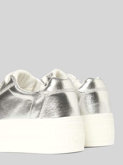 Peek & Cloppenburg BuffaloPlateau-Sneaker Mit Label-Details Modell 'PAIRED GLAM' In Silber