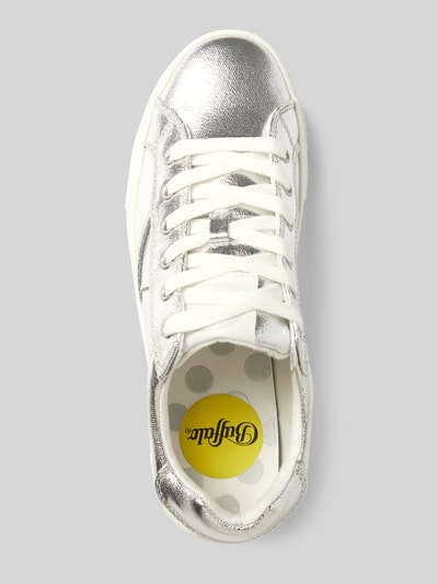Peek & Cloppenburg BuffaloPlateau-Sneaker Mit Label-Details Modell 'PAIRED GLAM' In Silber