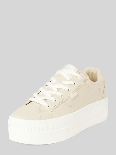 Peek & Cloppenburg BuffaloPlateau-Sneaker mit Label-Details Modell 'PAIRED' in beige