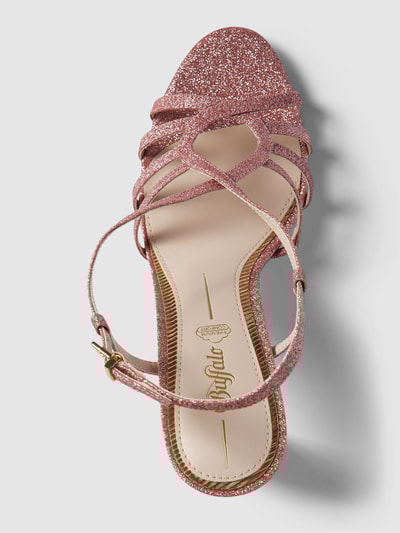 Peek & Cloppenburg BuffaloSandalette Aus Satin Modell 'Jean' In Rose Gold