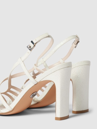 Peek & Cloppenburg BuffaloSandalette Aus Satin Modell 'Jean' In Weiss