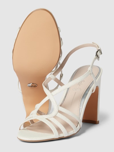 Peek & Cloppenburg BuffaloSandalette Aus Satin Modell 'Jean' In Weiss