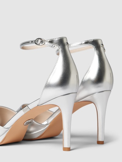 Peek & Cloppenburg BuffaloSandalette In Metallic Modell 'RONJA' In Silber