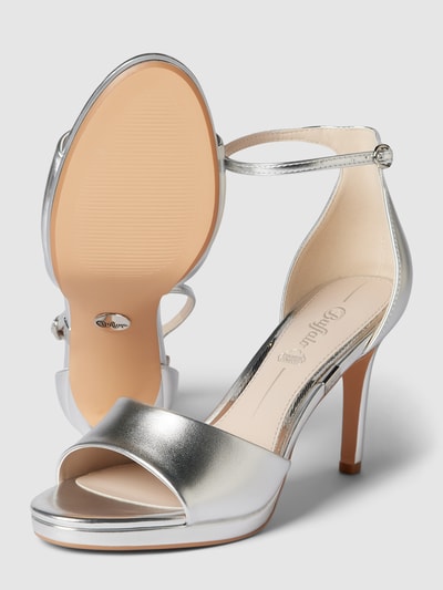 Peek & Cloppenburg BuffaloSandalette In Metallic Modell 'RONJA' In Silber