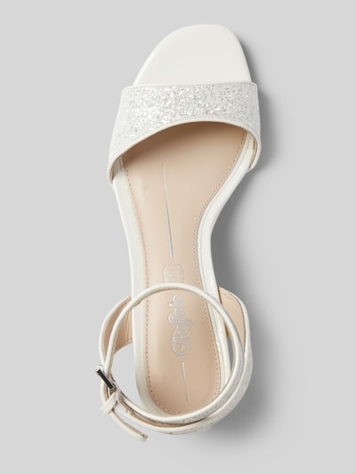 Peek & Cloppenburg BuffaloSandalette Mit Blockabsatz Modell 'LUCY SHINE' In Weiss