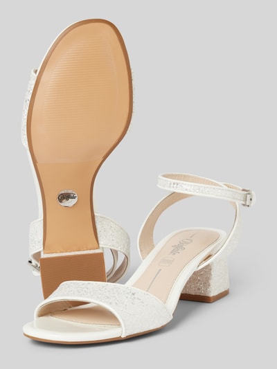 Peek & Cloppenburg BuffaloSandalette Mit Blockabsatz Modell 'LUCY SHINE' In Weiss