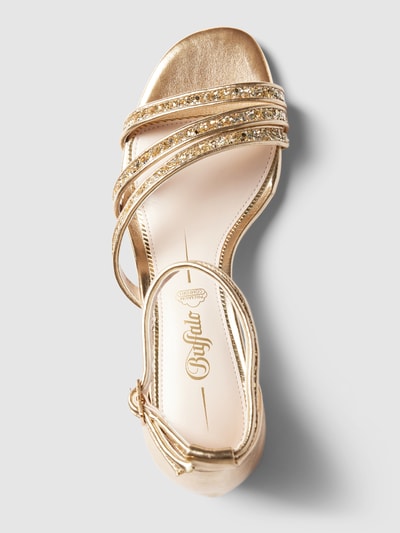 Peek & Cloppenburg BuffaloSandalette Mit Paillettenbesatz Modell 'LILLY GLAM' In Gold
