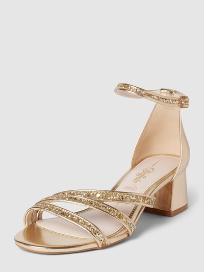 Peek & Cloppenburg BuffaloSandalette mit Paillettenbesatz Modell 'LILLY GLAM' in gold