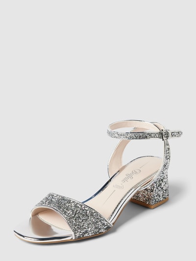 Peek & Cloppenburg BuffaloSandalette mit Paillettenbesatz Modell 'RAINELLE' in silber