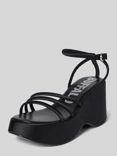 Peek & Cloppenburg BuffaloSandalette mit Plateausohle Modell 'JOY' in black