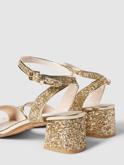 Peek & Cloppenburg BuffaloSandalette Mit Strasssteinbesatz Modell 'RAINELLE' In Gold