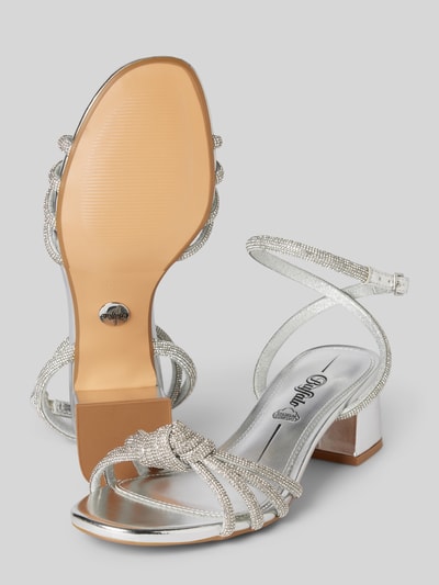Peek & Cloppenburg BuffaloSandalette Mit Ziersteinbesatz In Silber