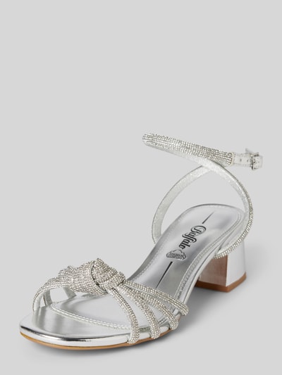 Peek & Cloppenburg BuffaloSandalette mit Ziersteinbesatz in silber