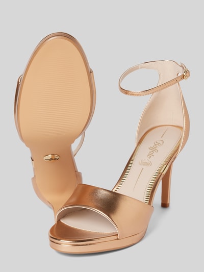 Peek & Cloppenburg BuffaloSandaletten Mit Schmalen Riemen Modell 'RONJA' In Rose Gold