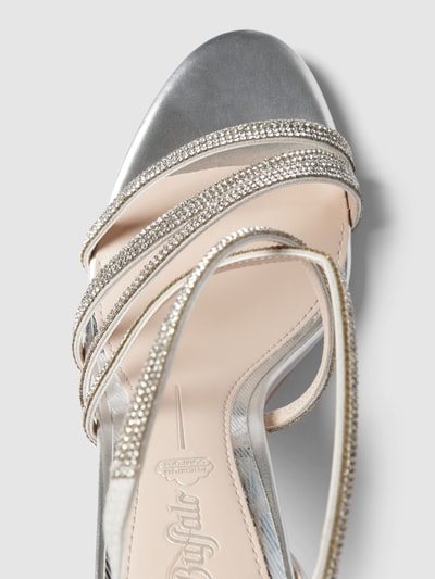 Peek & Cloppenburg BuffaloSandaletten Mit Zierbesatz In Silber