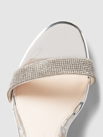 Peek & Cloppenburg BuffaloSandaletten Mit Zierbesatz Modell 'MONROE' In Silber