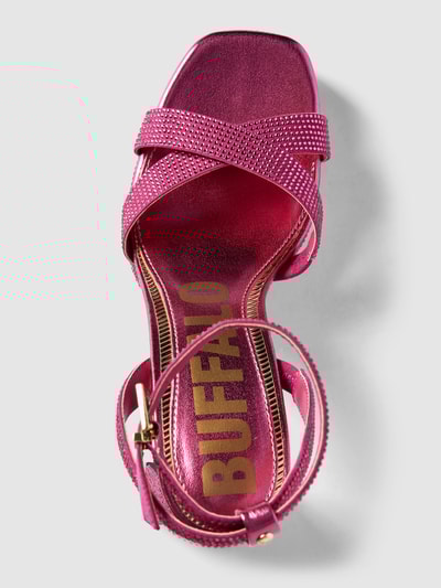 Peek & Cloppenburg BuffaloSandaletten Mit Ziersteinbesatz Modell 'CHERRY SPARK' In Pink