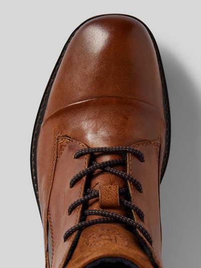 Peek & Cloppenburg BugattiBoots Aus Leder Modell 'Vittore' In Cognac