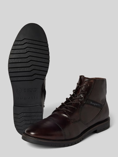 Peek & Cloppenburg BugattiBoots Mit Label-Detail Modell 'CAJ' In Mittelbraun