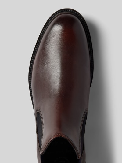 Peek & Cloppenburg BugattiChelsea Boots Aus Leder Mit Zugschlaufe Modell 'Bonifacio' In Mittelbraun