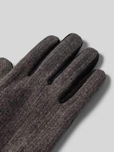 Peek & Cloppenburg BugattiHandschuhe Mit Verstellbarem Druckknopfriegel In Anthrazit