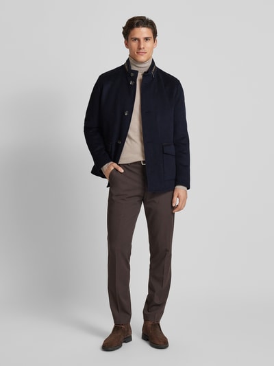 Peek & Cloppenburg bugattiJacke mit Stehkragen in marine