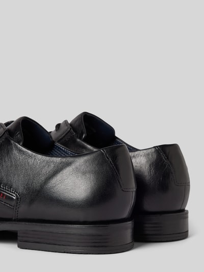Peek & Cloppenburg BugattiLederderby Mit Label-Detail Modell 'Gapo' In Black