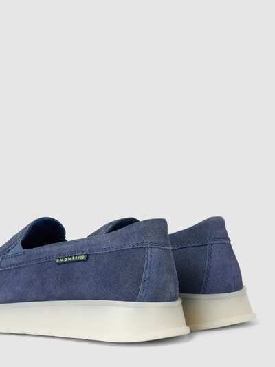 Peek & Cloppenburg BugattiLederloafer Mit Label-Detail Modell 'Fiero' In Marine