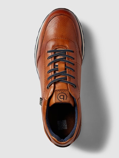 Peek & Cloppenburg BugattiLedersneaker Mit Label-Detail Modell 'Cirino' In Cognac