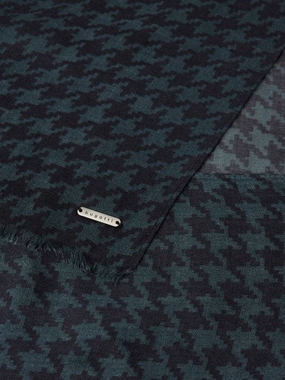 Peek & Cloppenburg BugattiSchal Aus Viskose-Mix Mit Label-Detail In Marine