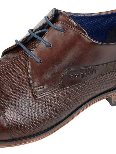 Peek & Cloppenburg BugattiSchnürschuhe Aus Leder In Dunkelbraun