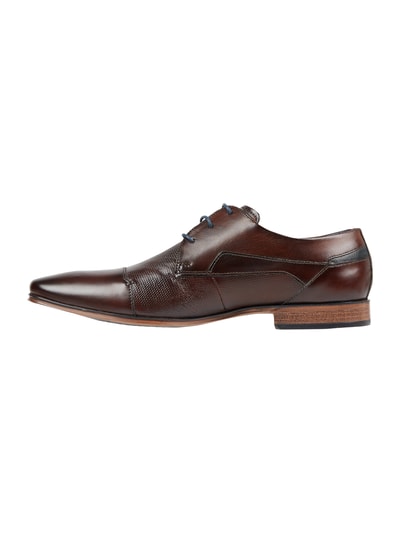 Peek & Cloppenburg BugattiSchnürschuhe Aus Leder In Dunkelbraun