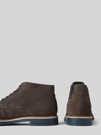 Peek & Cloppenburg BugattiSchnürschuhe Aus Leder Modell 'Caj' In Dunkelgrau