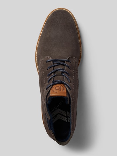 Peek & Cloppenburg BugattiSchnürschuhe Aus Leder Modell 'Caj' In Dunkelgrau