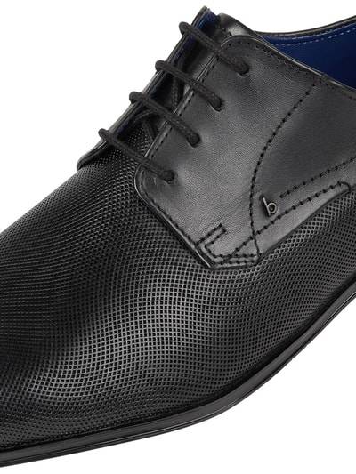 Peek & Cloppenburg BugattiSchnürschuhe Aus Leder Modell 'Mattia' In Black