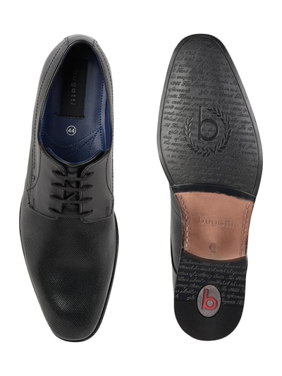 Peek & Cloppenburg BugattiSchnürschuhe Aus Leder Modell 'Mattia' In Black