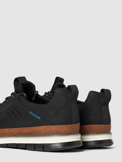 Peek & Cloppenburg BugattiSneaker Mit Label-Print Modell 'Sandman' In Black