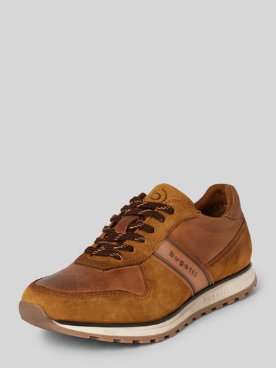 Peek & Cloppenburg bugattiSneaker mit Schnürverschluss Modell 'Cirino' in dunkelbraun
