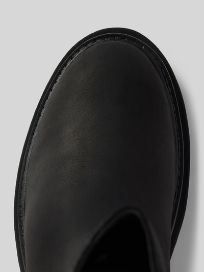 Peek & Cloppenburg Calvin Klein JeansBoots Aus Leder Mit Elastischen Einsätzen In Black