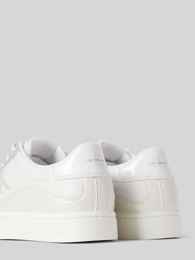 Peek & Cloppenburg Calvin Klein JeansChunky Sneaker Mit Label-Print In Weiss