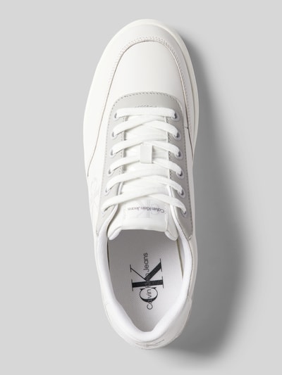 Peek & Cloppenburg Calvin Klein JeansChunky Sneaker Mit Label-Print In Weiss