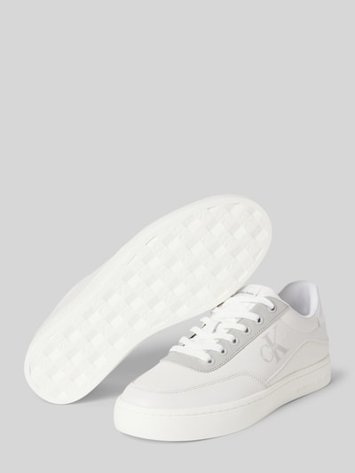 Peek & Cloppenburg Calvin Klein JeansChunky Sneaker Mit Label-Print In Weiss